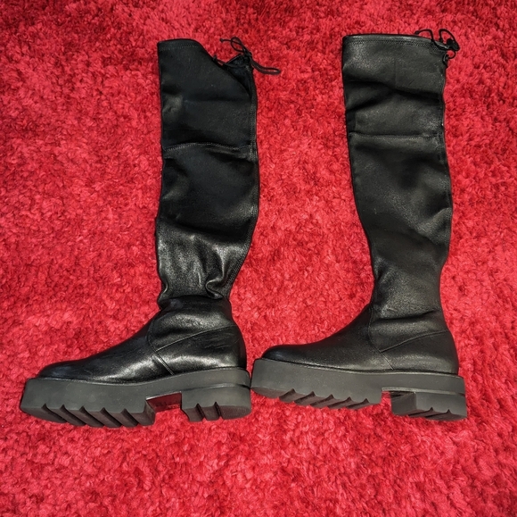 NEW STUART WEITZMAN LOWLAND ULTRALIFT  PLATFORM BOOT SIZE 6.5 - Picture 12 of 13